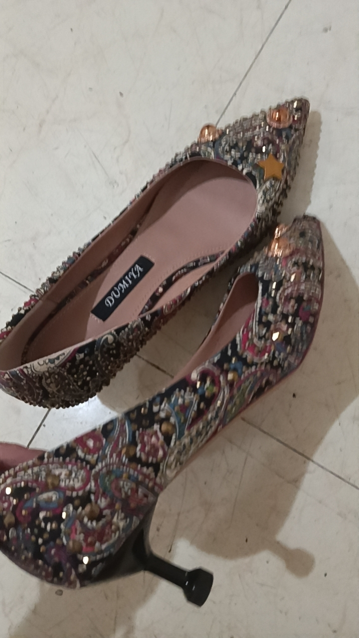 Dumiya Embellished Heels