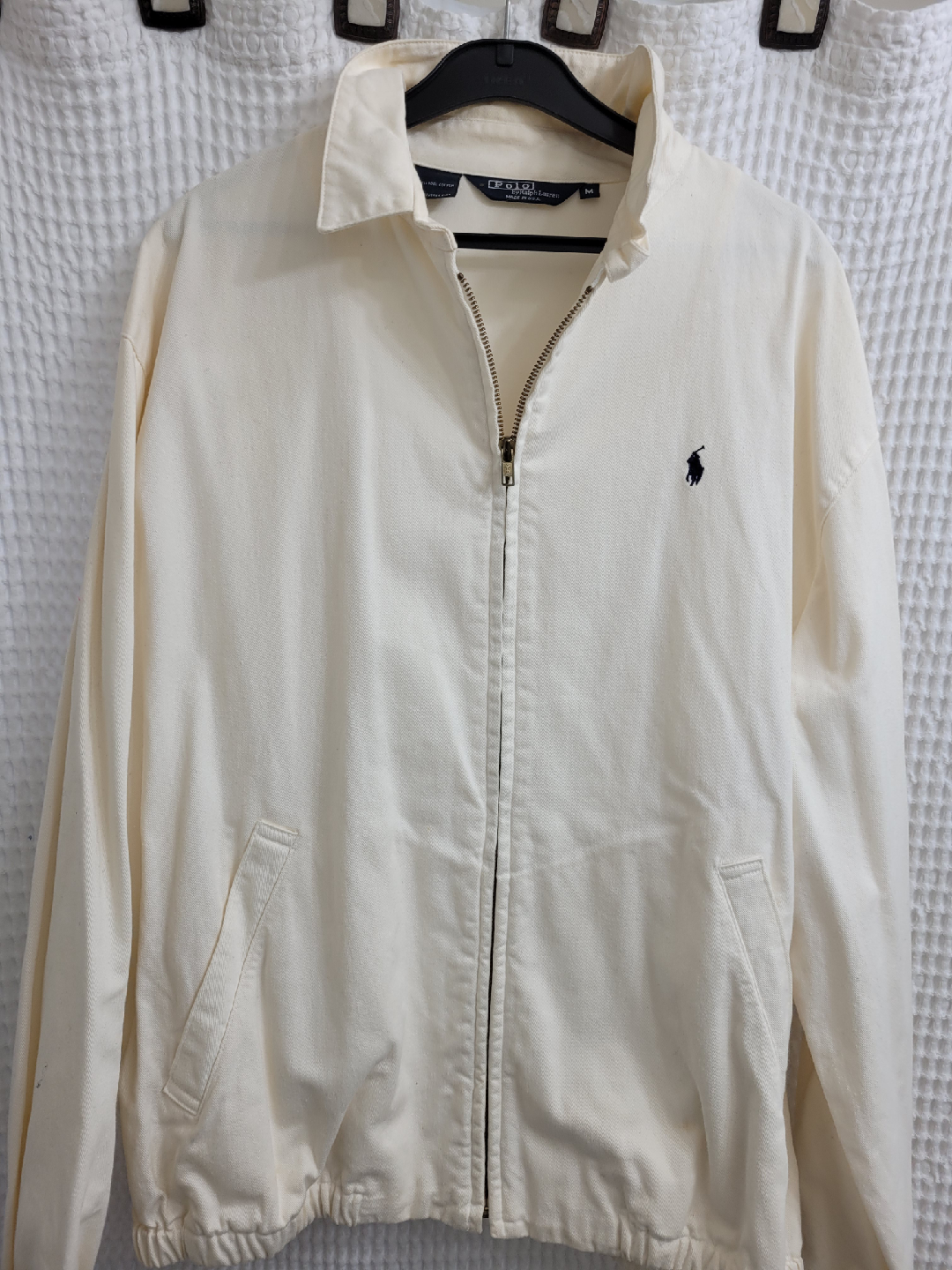Polo Ralph Lauren White Jacket - Size M