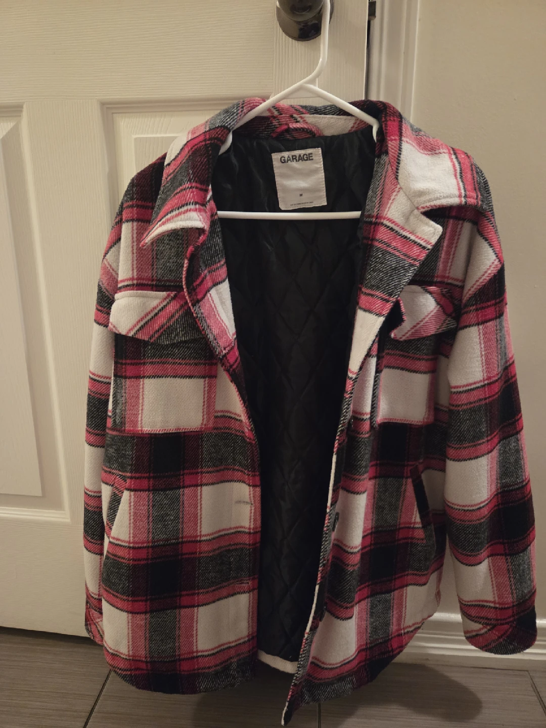 Garage Plaid Shacket - Size M - photo 2