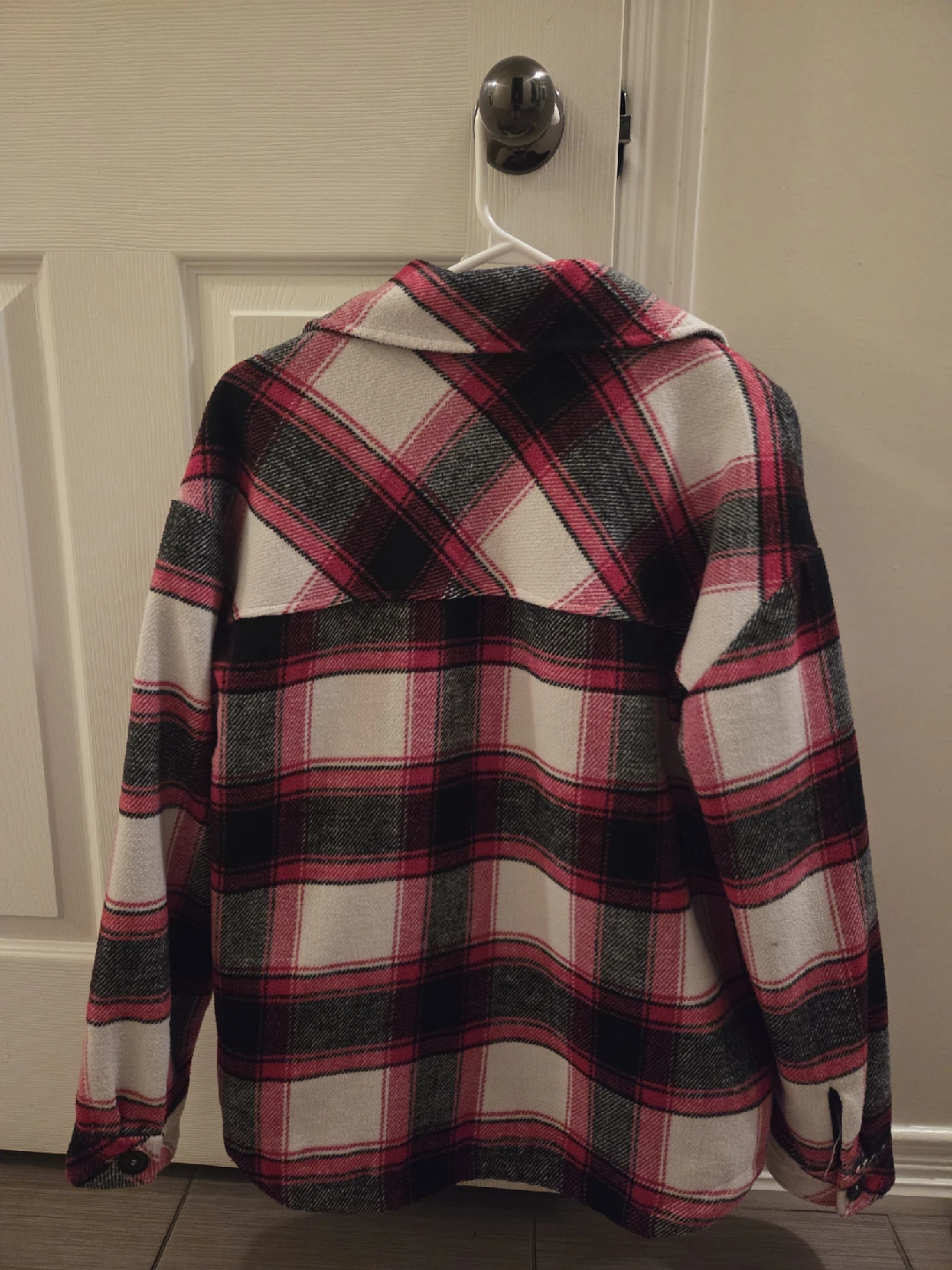 Garage Plaid Shacket - Size M - photo 4