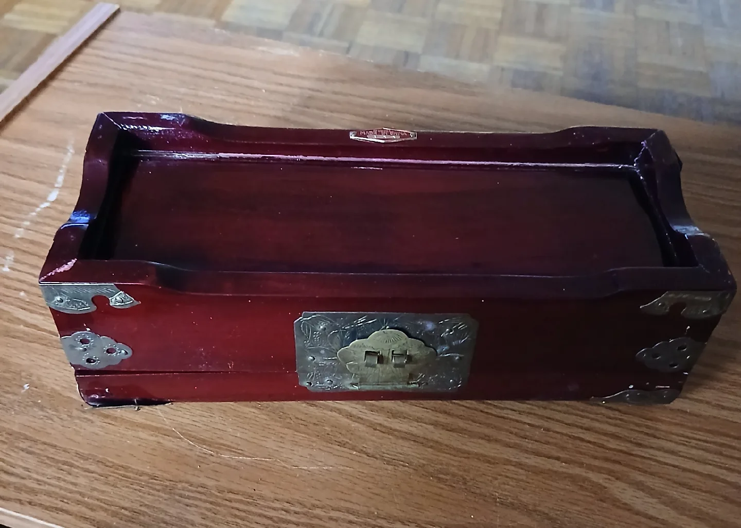 Vintage Wooden Jewelry Box image indicator(3)