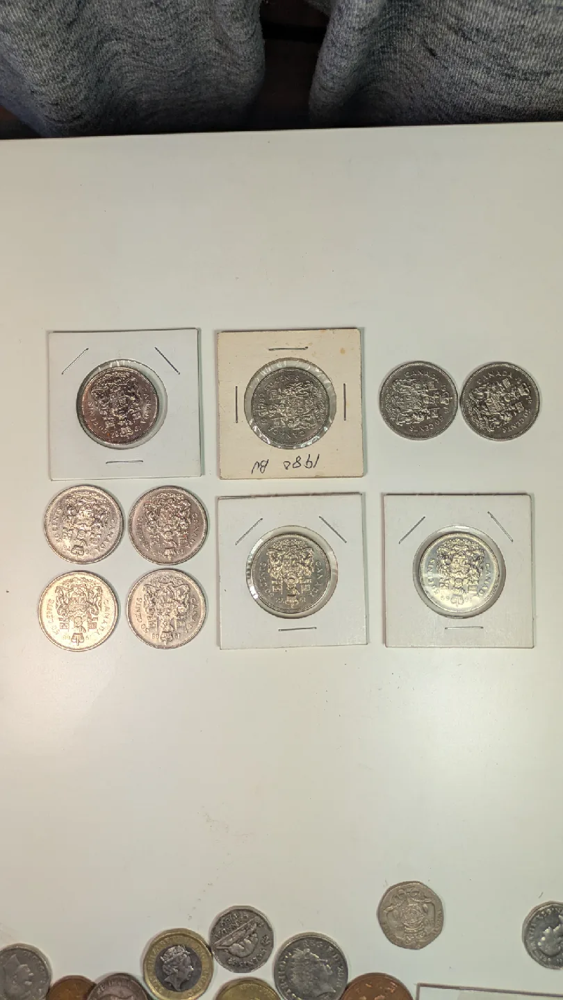 Canadian Dollar and 50 cent collection pre 1990 image indicator(3)