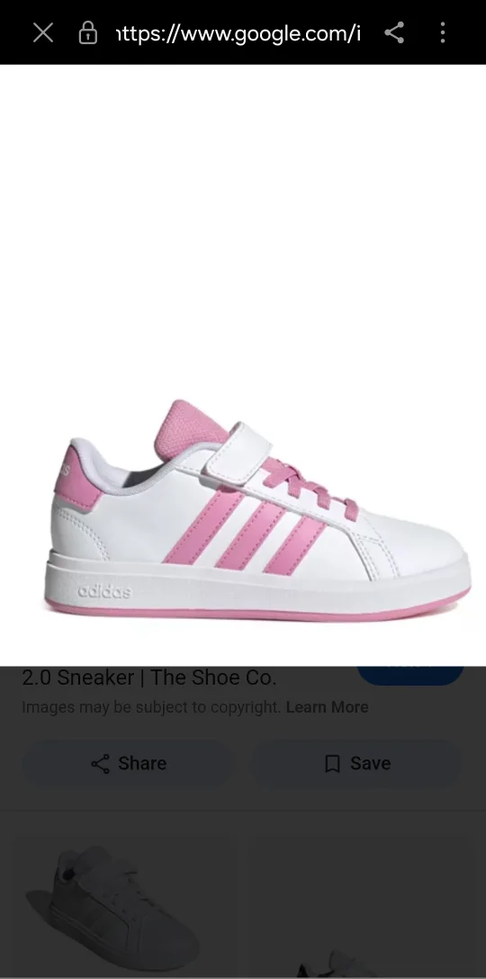 Adidas Grand Court 2.0 Kids Sneakers - Size 13 image indicator(2)