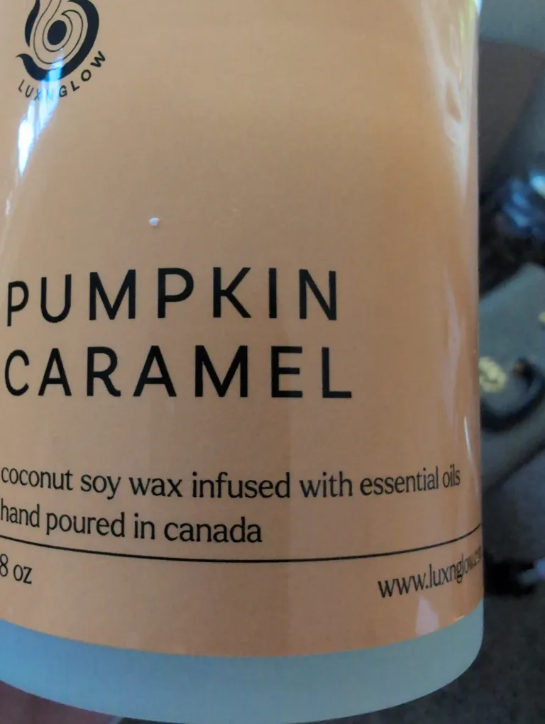 Luxnglow Pumpkin Caramel Candle (8 oz)🧡 image indicator(3)