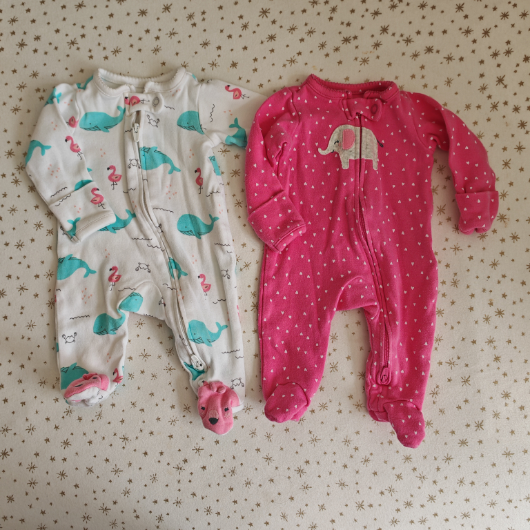 Carter's Premature (0M) set of 2 Sleepers