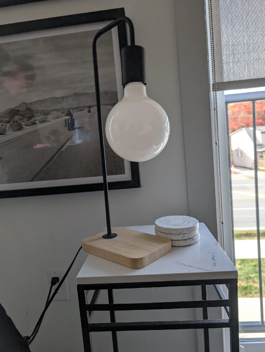 Modern Globe Table Lamp image indicator(2)