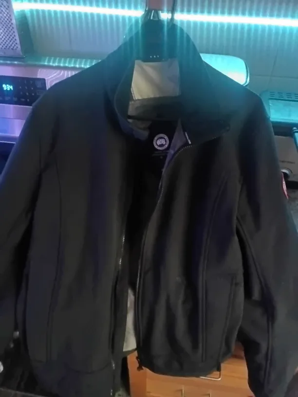 Canada Goose Black Jacket - Size Large thumbnail