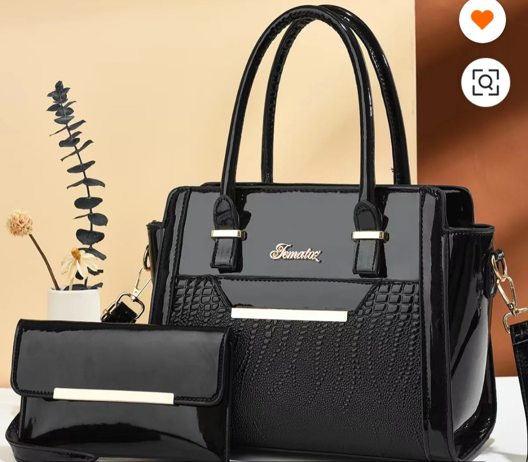 Fashionable Handbag Set - Blue - photo 5