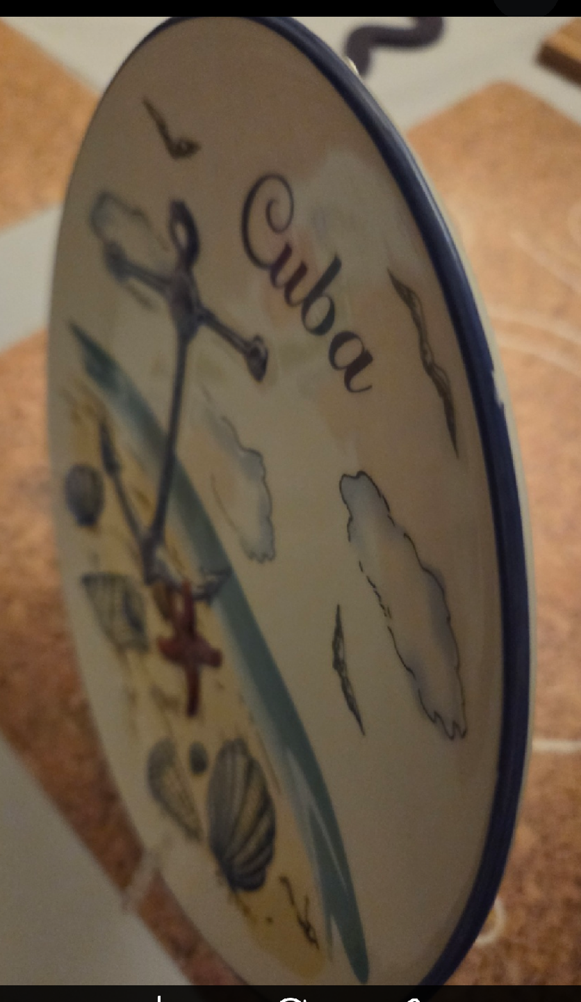 Cuba Decorative Plate - photo 4
