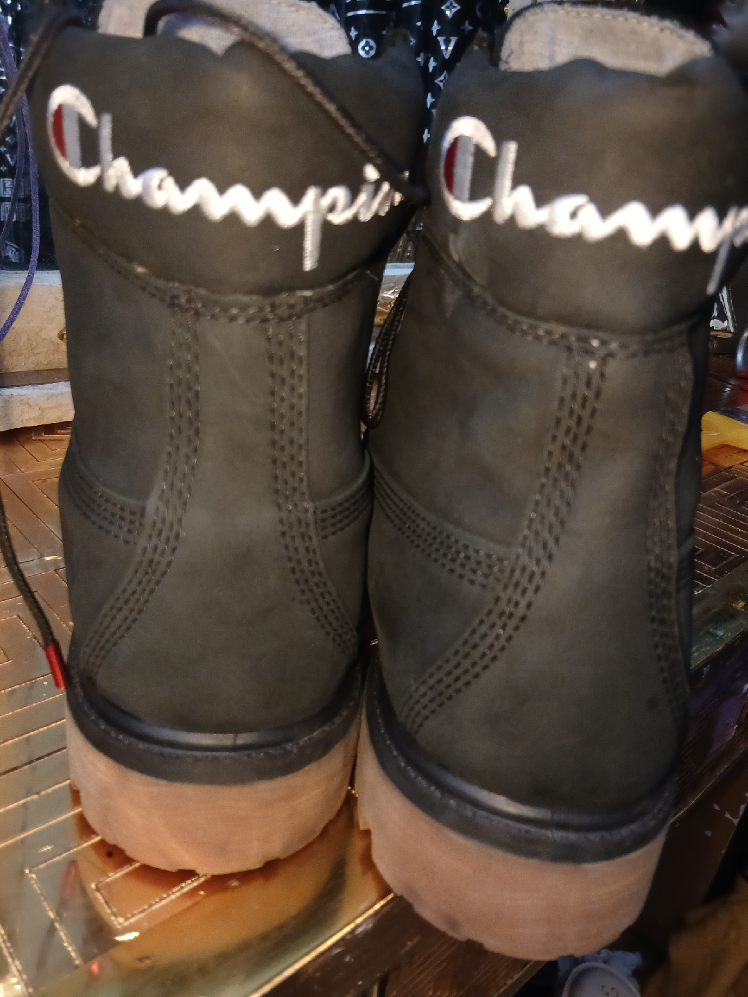 Champion x Timberland Black Boots - photo 3