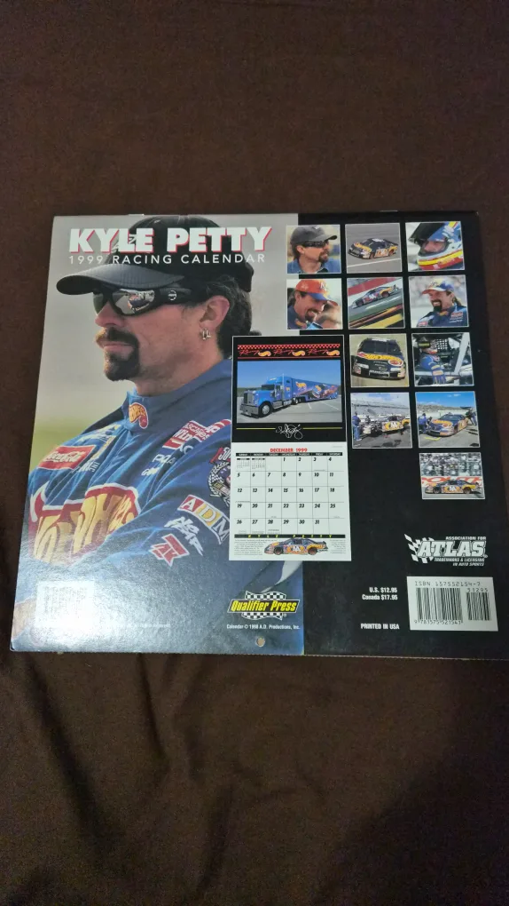 1999 Petty Racing Calendar image indicator(2)