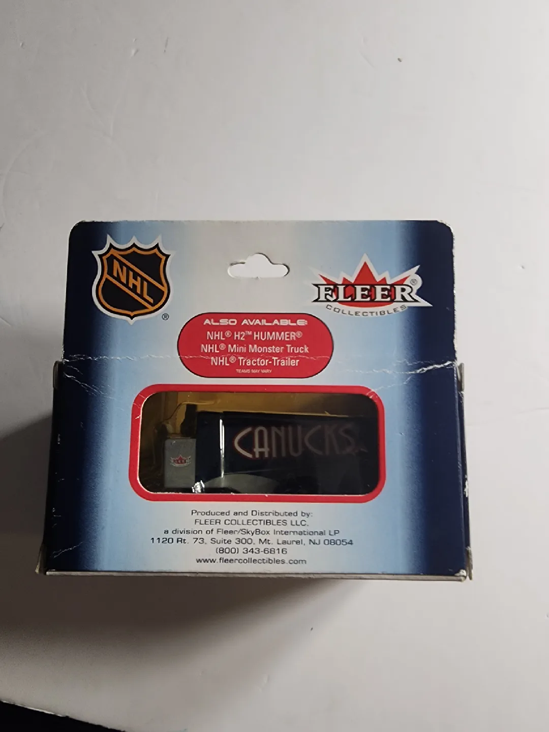 Fleer Collectibles Canucks Zamboni Ice Resurfacing Machine image indicator(6)