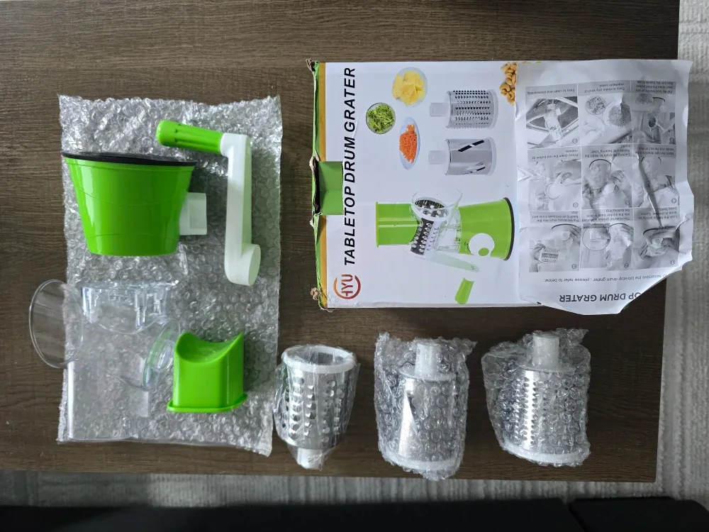 Vegetable/cheese Slicer Shredder Grater image indicator(8)