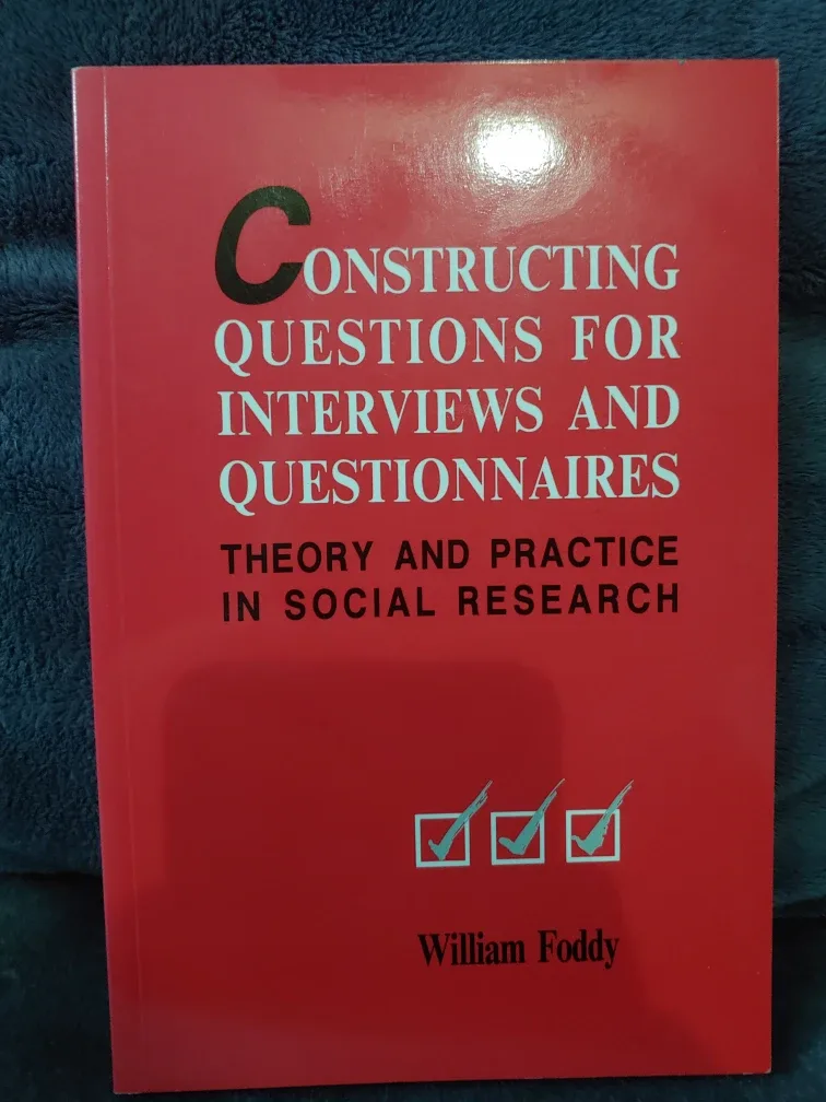 Constructing Questions for Interviews by William Foddy thumbnail