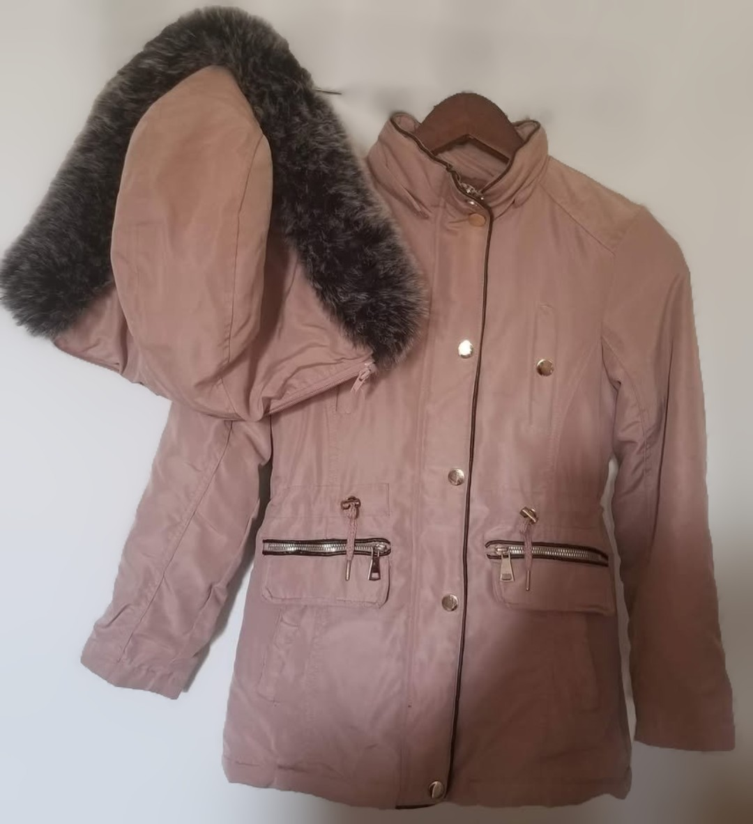 Love Me Now Collection Girls' Pink light dress coat - photo 2