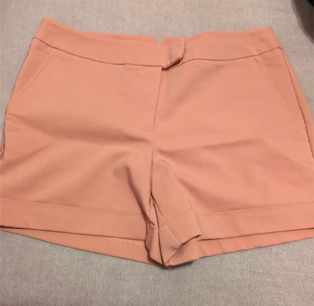 Harvé Benard Peach Shorts - Size 8 thumbnail