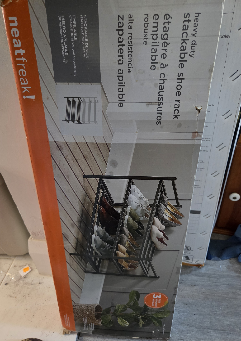 Neatfreak Stackable Shoe Rack