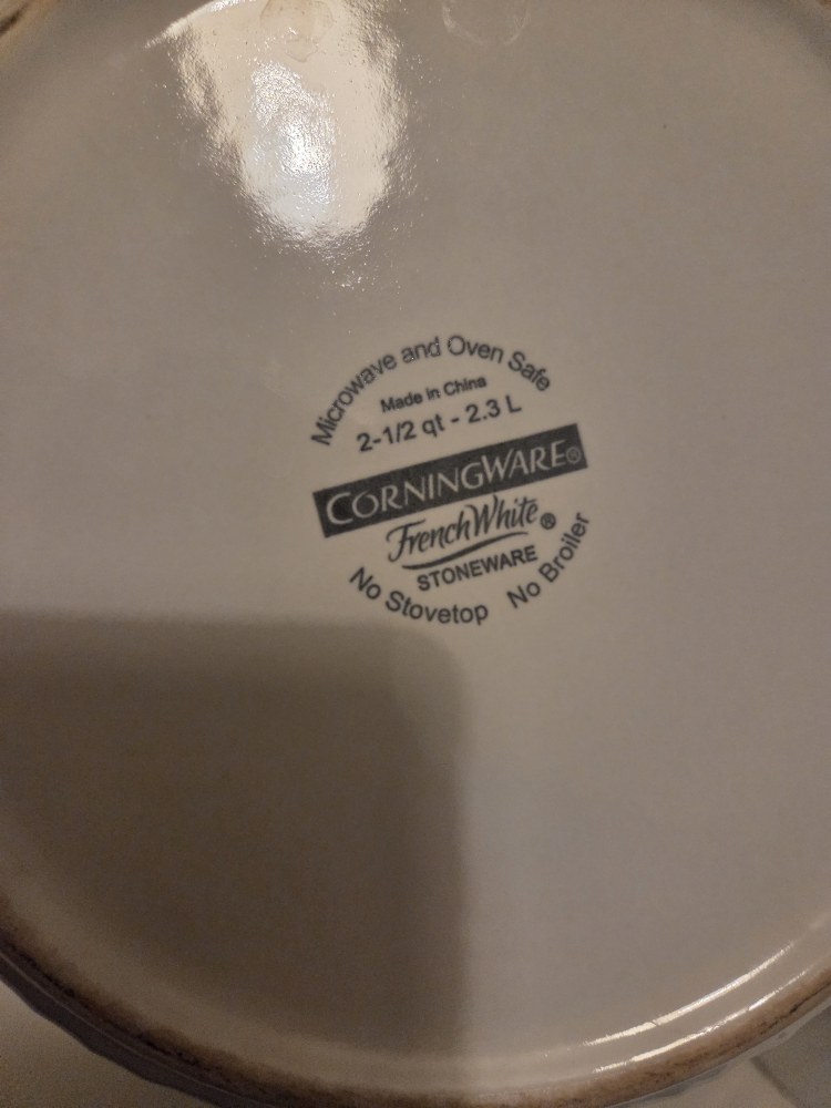 CorningWare French White Casserole Dish Set - photo 3
