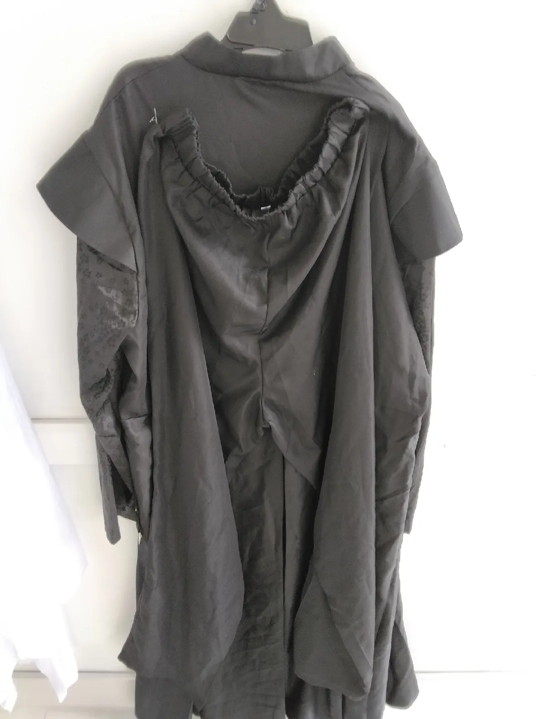 Black  Vampire Warlock Halllween costume unisex image indicator(8)