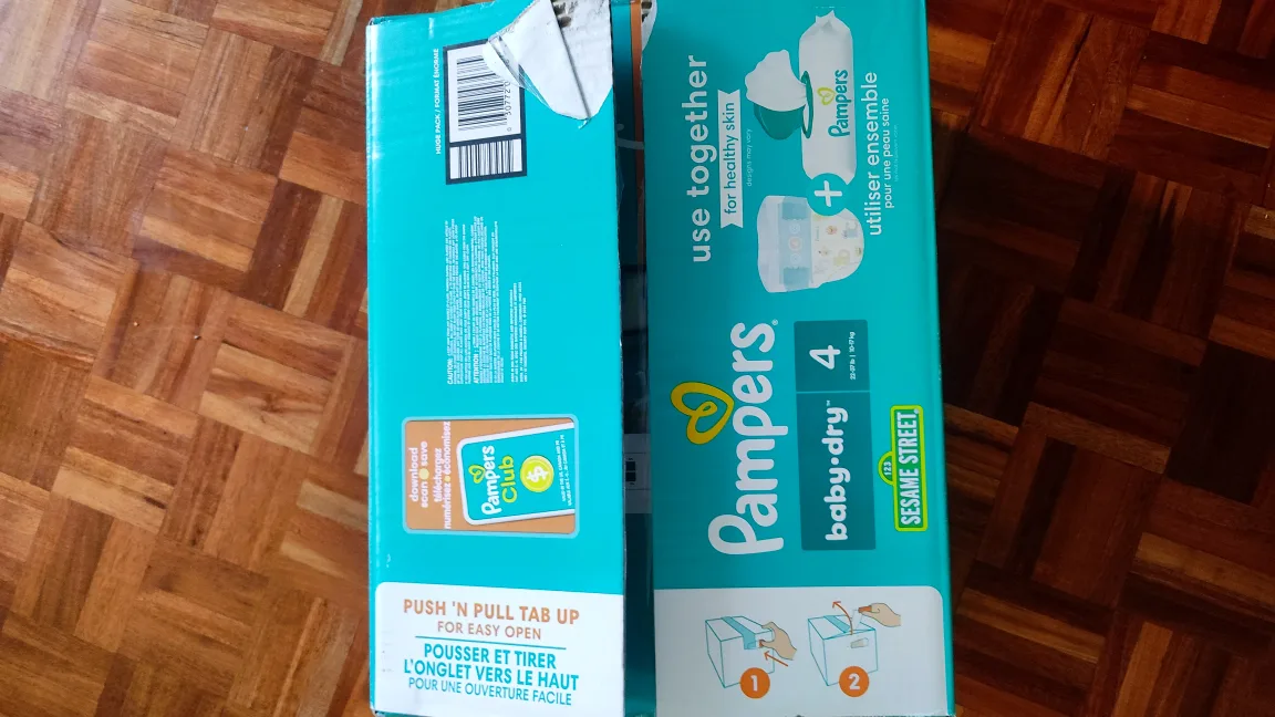 Pampers Baby-Dry Size 4 and Size 5 image indicator(2)