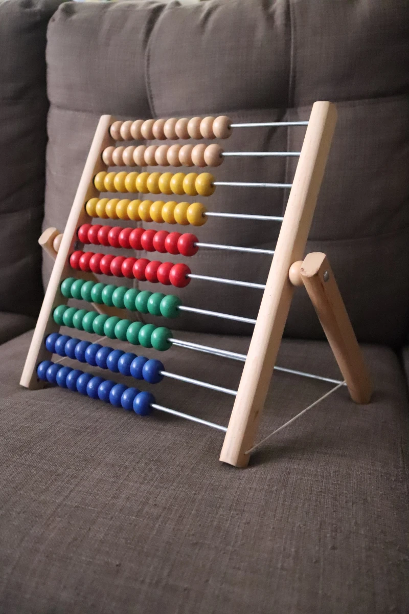 Children's abacus for learning