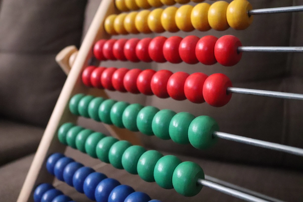 Children's abacus for learning - photo 2