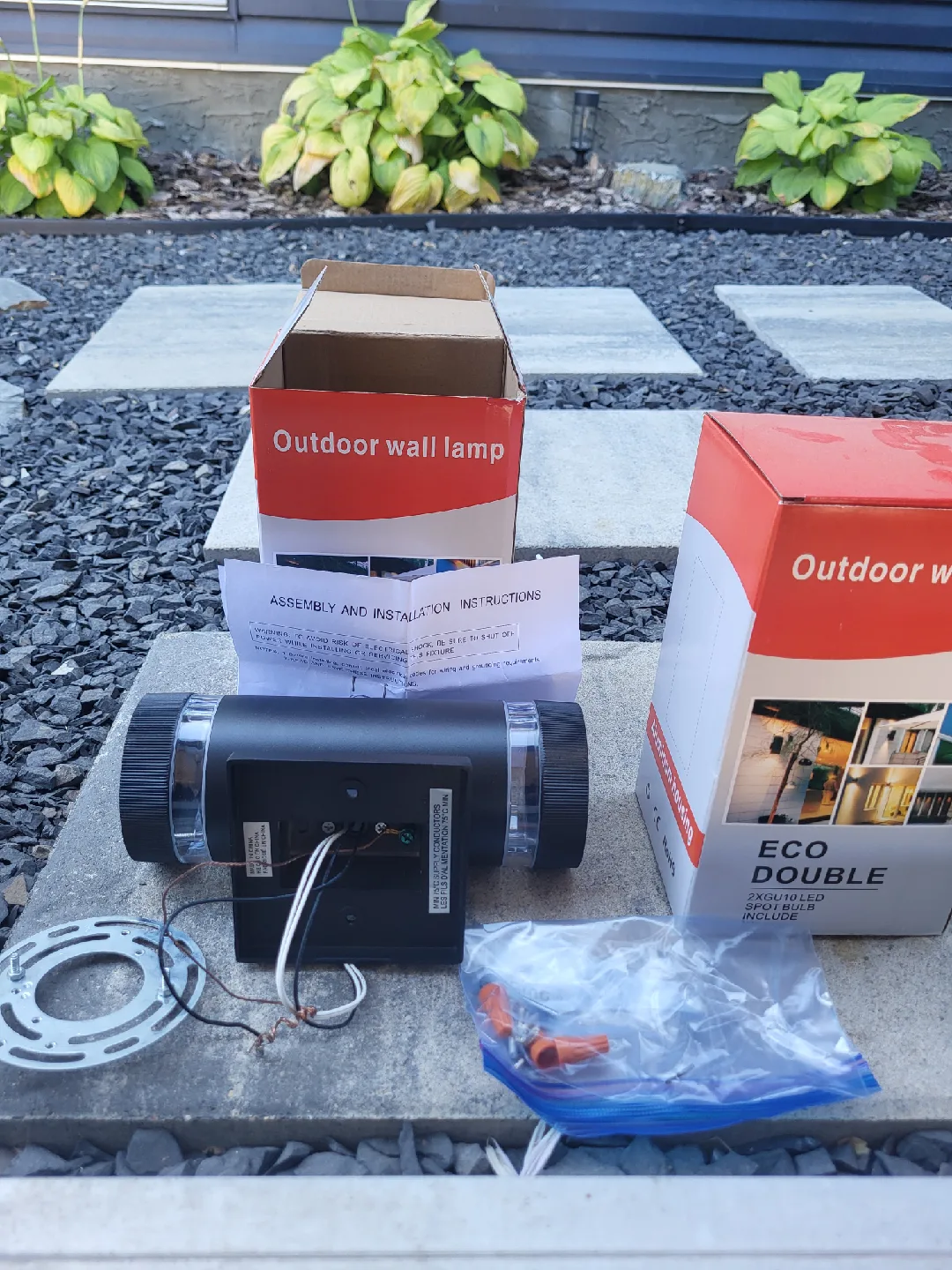 New Outdoor Wall Lamp - ECO DOUBLE image indicator(2)