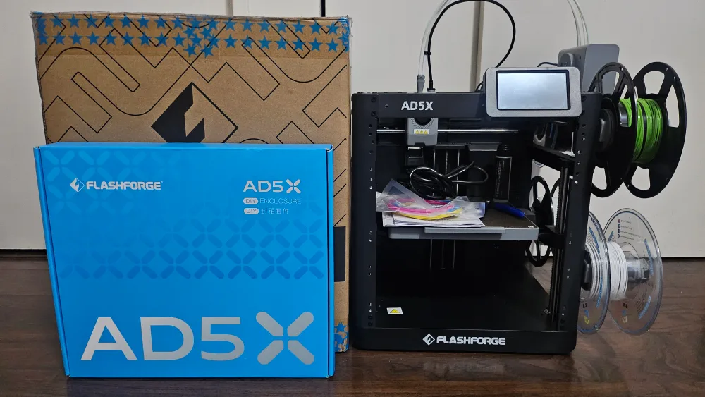 Flashforge AD5X Multicolor 3D Printer With Encloser Kit thumbnail