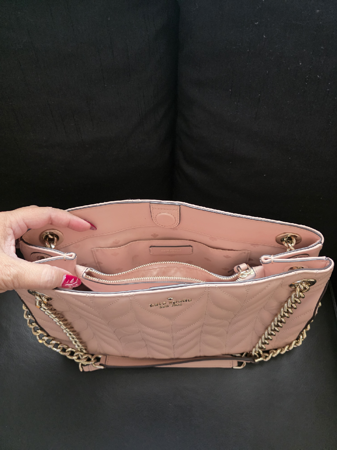Kate Spade Pink Leather Shoulder Bag - photo 5