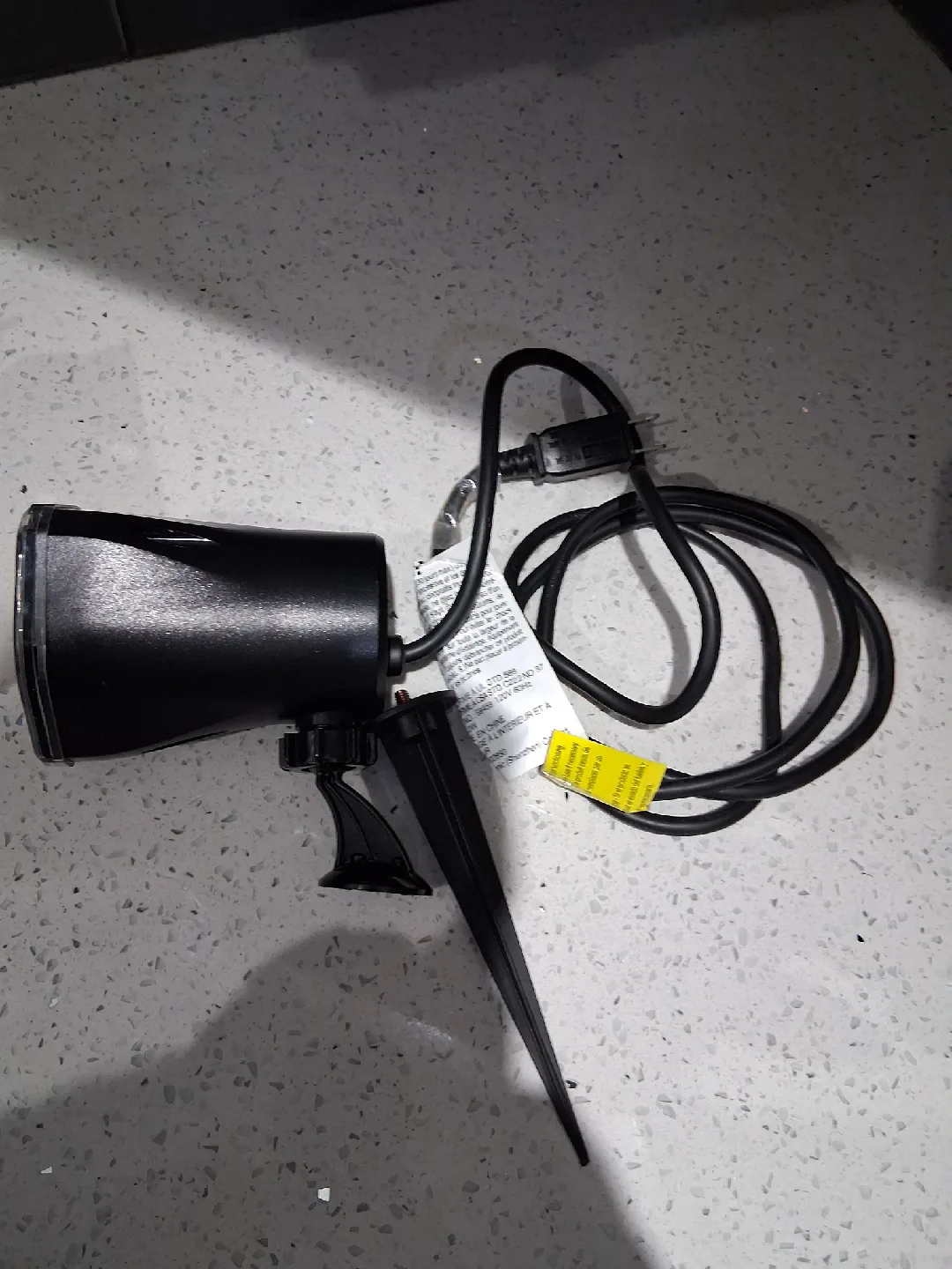 Halloween Spider LED Lightshow whirl motion projection image indicator(3)