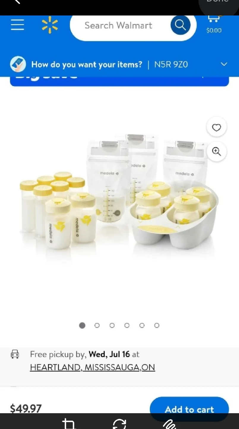 Medela Breast Milk Storage Set