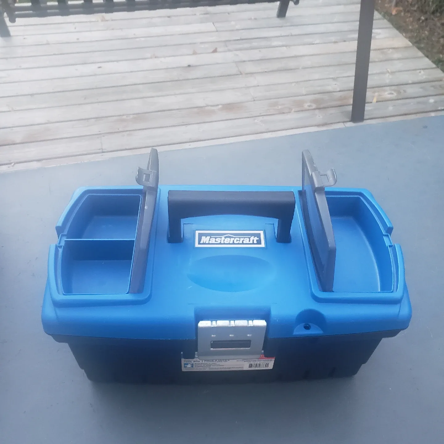 Mastercraft Tool Box - 16 1/8 x 9 x 8 1/4" image indicator(4)