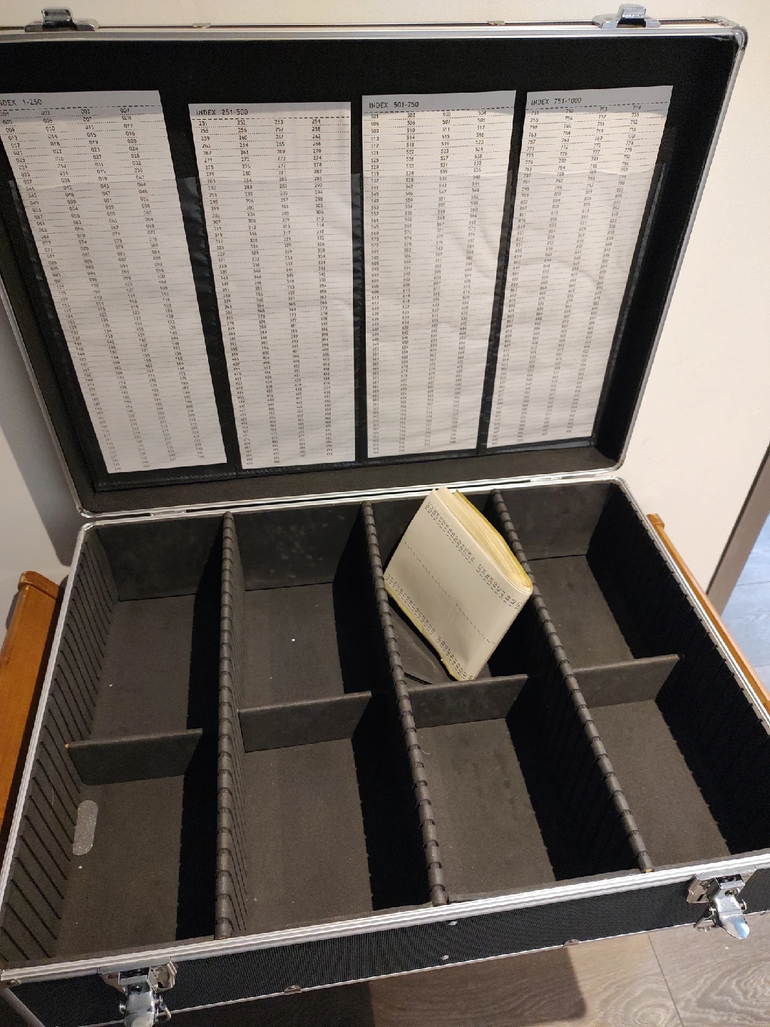 Black Aluminum Case, originally used for CD, Blue Ray