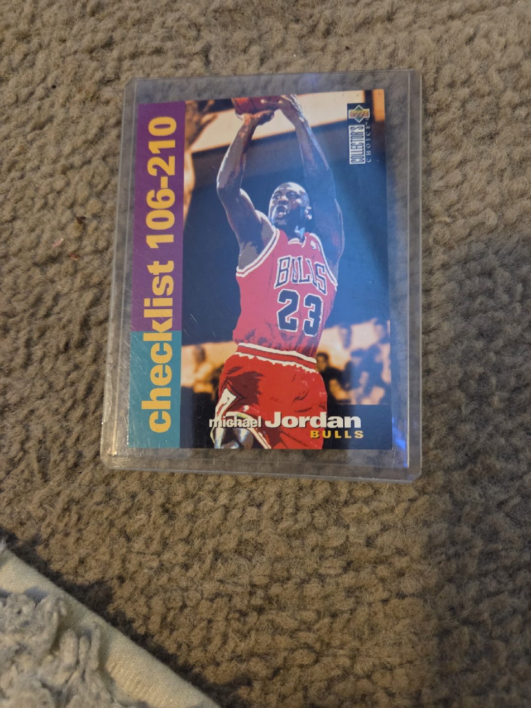 Michael Jordan Checklist 106-210 Card