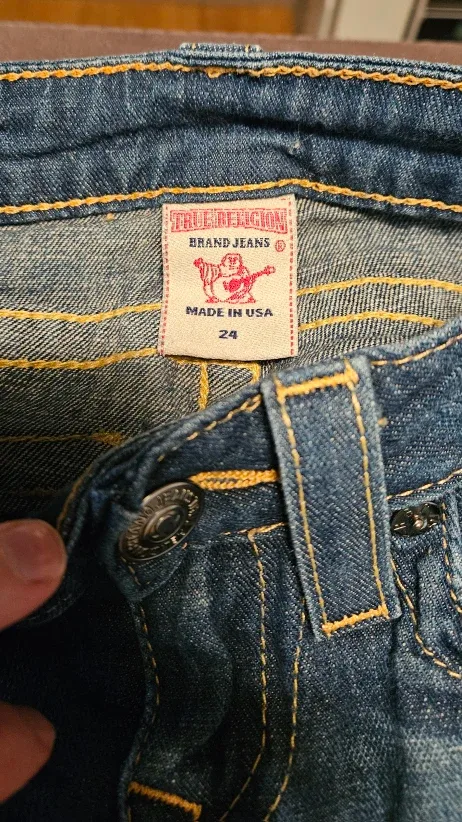 True religion jeans size 24 image indicator(3)