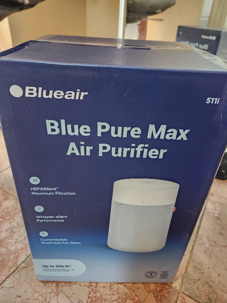 Blueair Blue Pure Max 511i Air Purifier - New in Box image indicator(2)