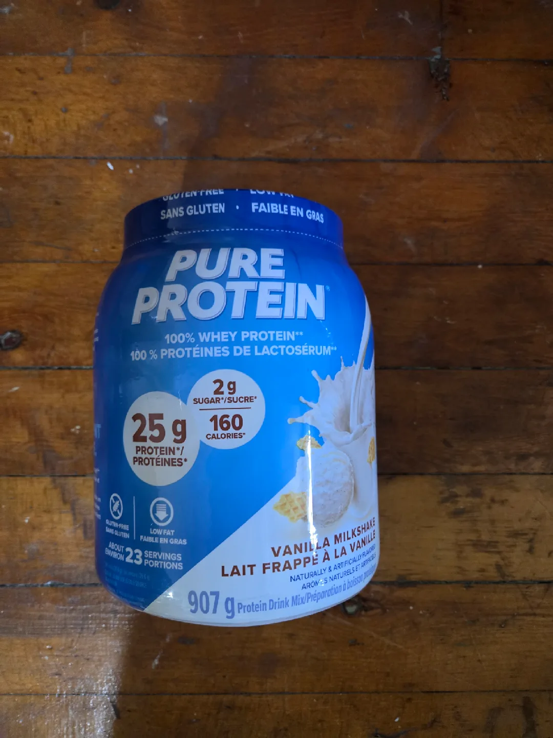 (SEALED) Pure Protein Vanilla Milkshake - 907g