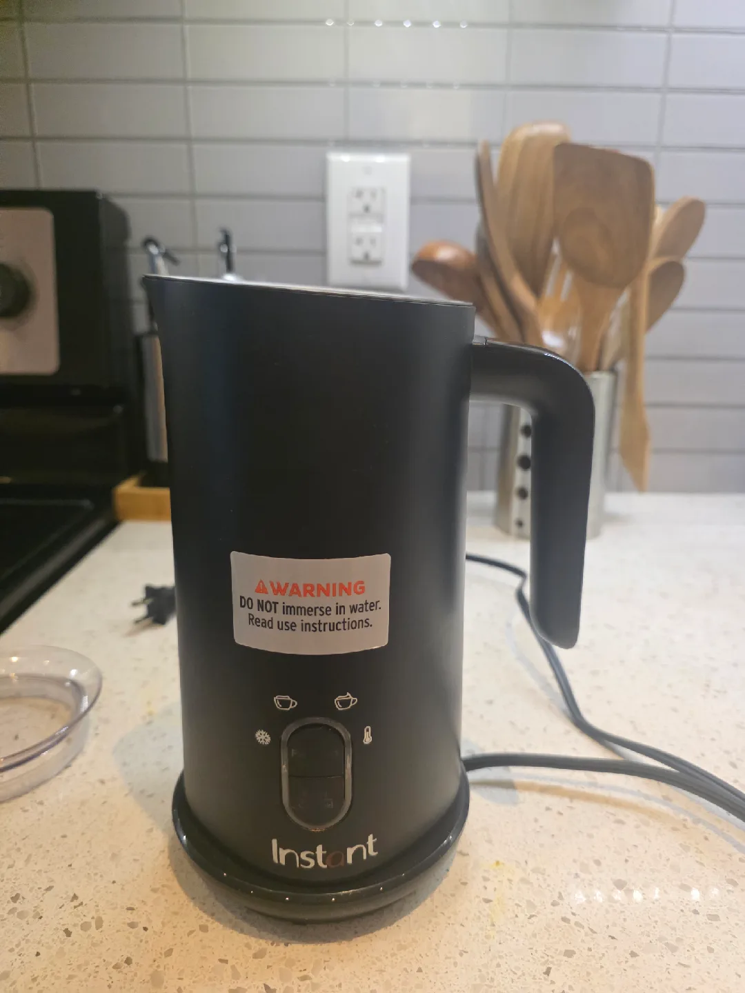 Instant Milk Frother - Black