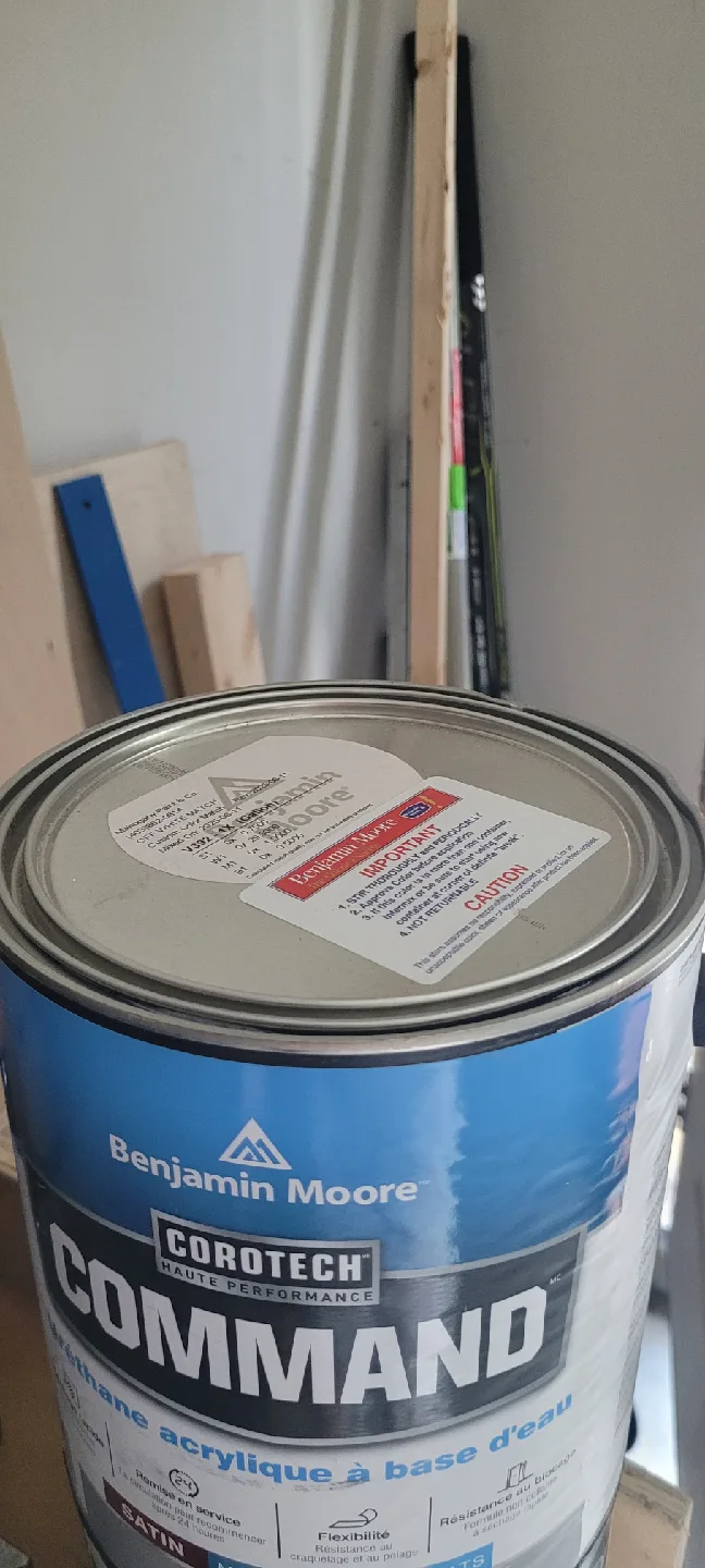 Benjamin Moore Corotech Command Paint - White - 1 Gallon thumbnail