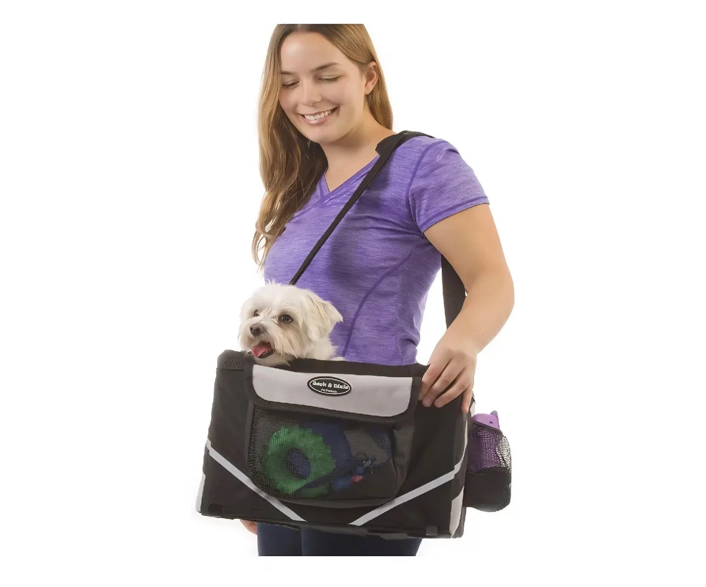 Jack and Dixie 2-in-1 Pet Bike Basket & Over Shoulder Carrier image indicator(5)