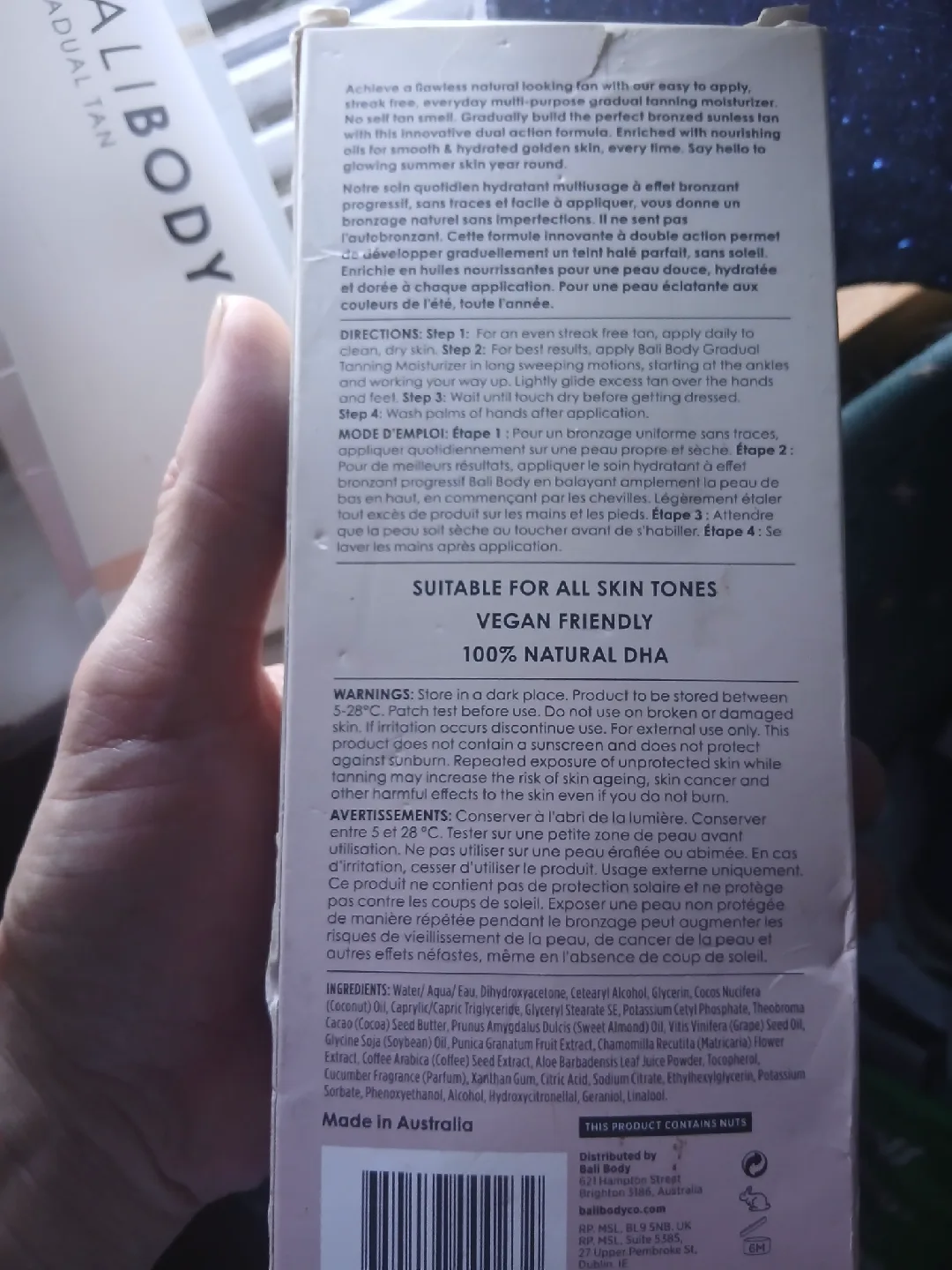 Bali Body Gradual Tan - Bronzage Progressif image indicator(3)