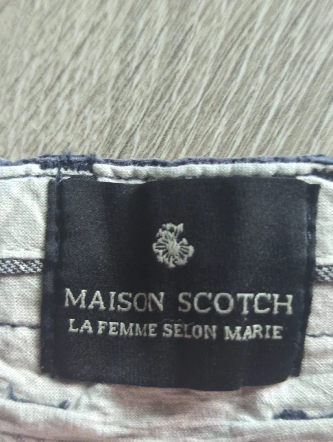 Maison Scotch Navy Blue Pants image indicator(2)