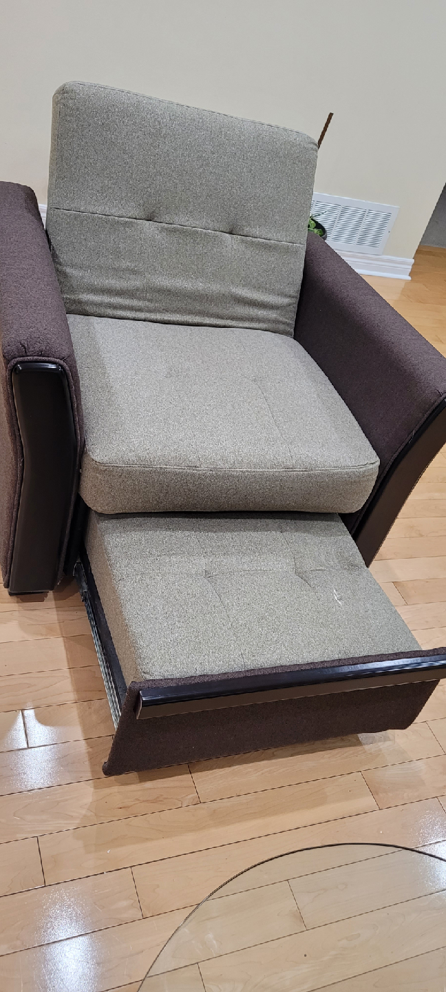 3 peaces Pull-out sofa bed - Excellent Condition