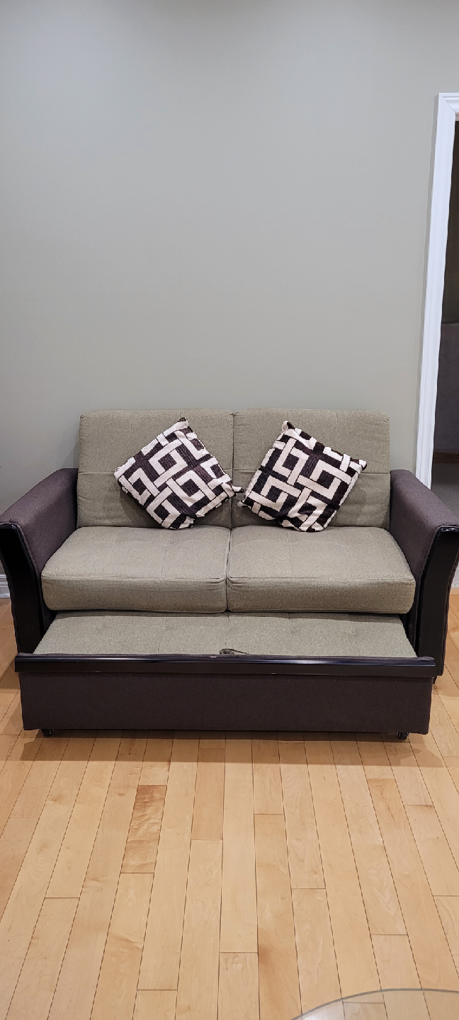 3 peaces Pull-out sofa bed - Excellent Condition - photo 2