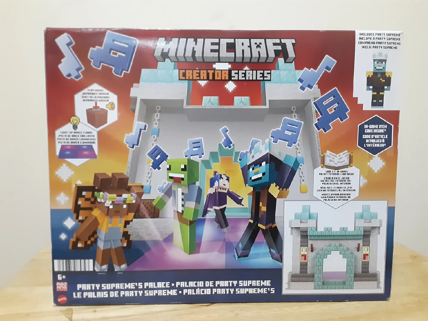 Minecraft Creator Series Party Supreme's Palace - New!