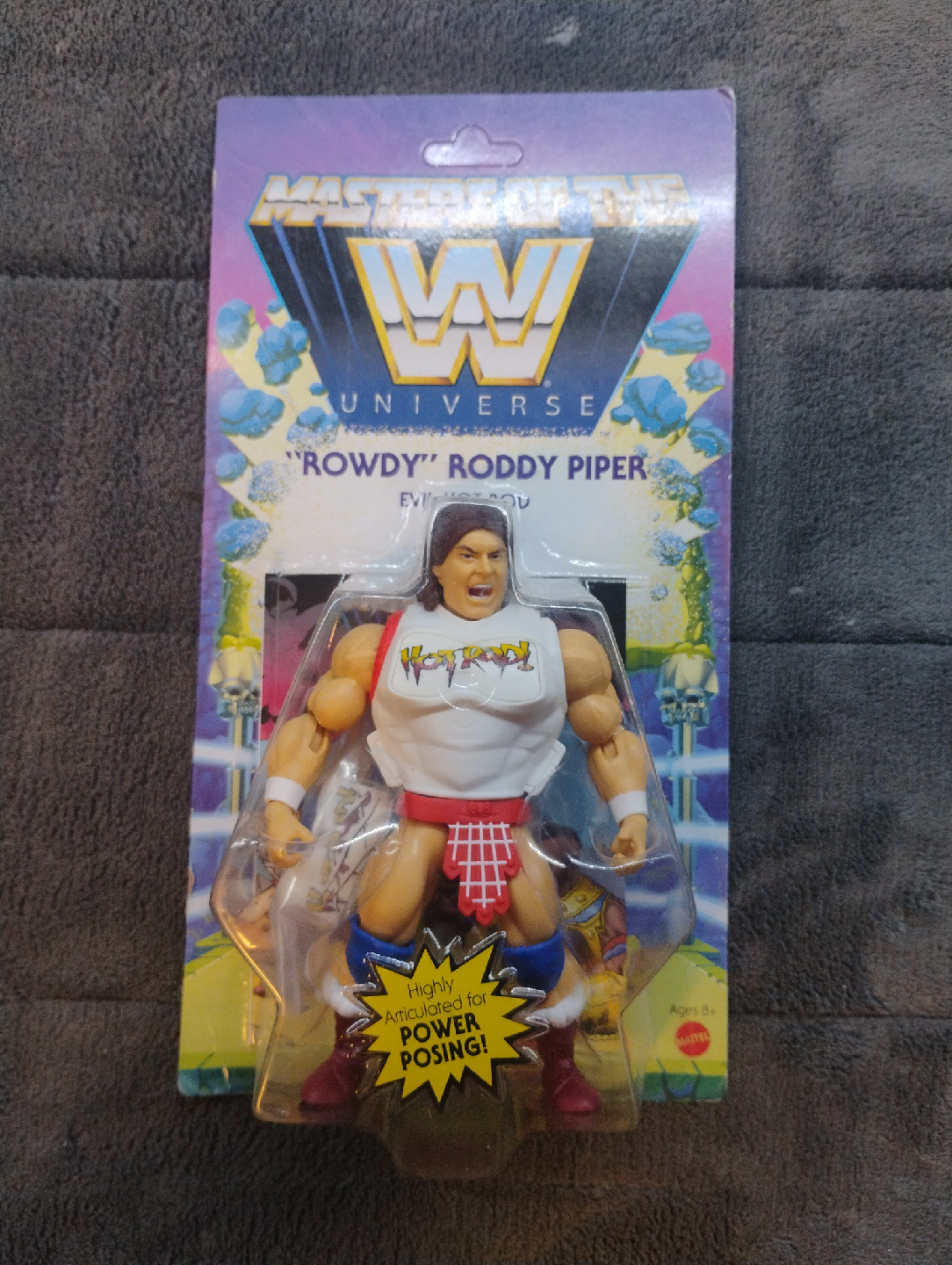 "Rowdy" Roddy Piper WWE Masters of the Universe Figure