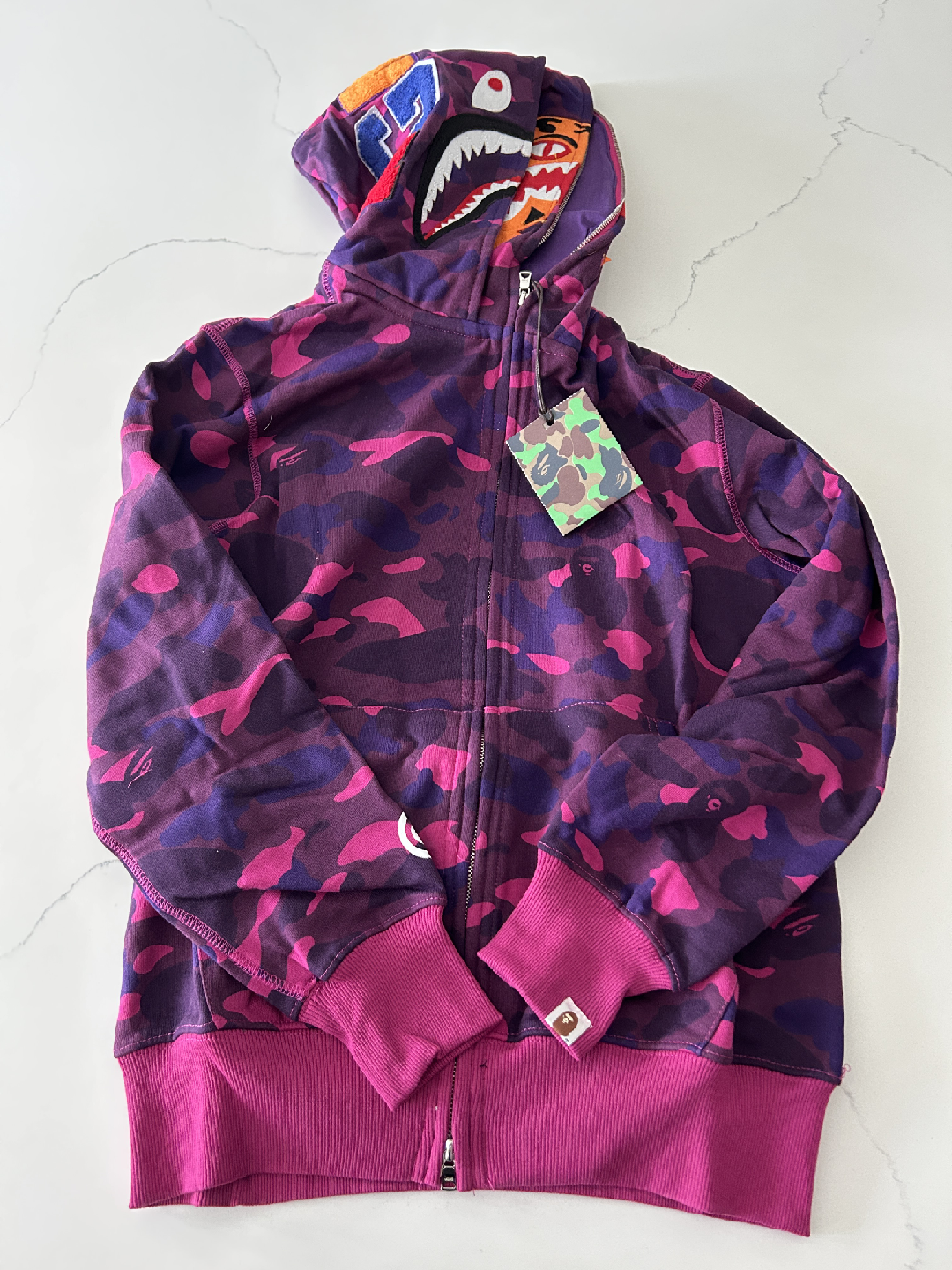 BAPE Shark Full Zip Hoodie - Size L - photo 3