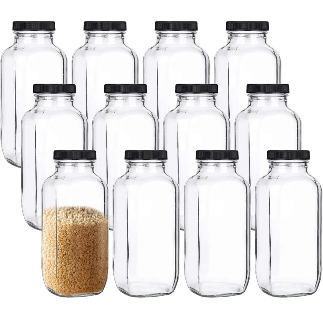17 oz Glass Spice Jars - Set of 11 image indicator(6)