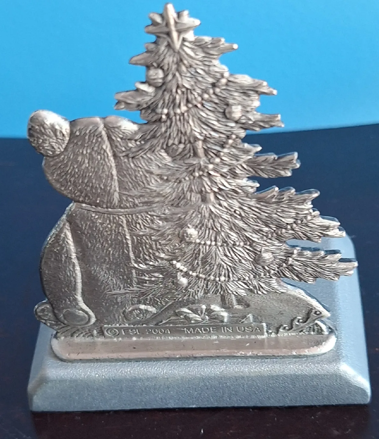 Pewter Christmas Stocking Holder image indicator(3)