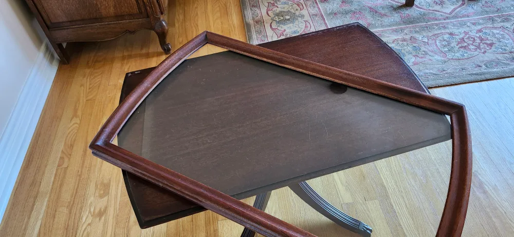 Vintage Mahogany Butler Table image indicator(3)